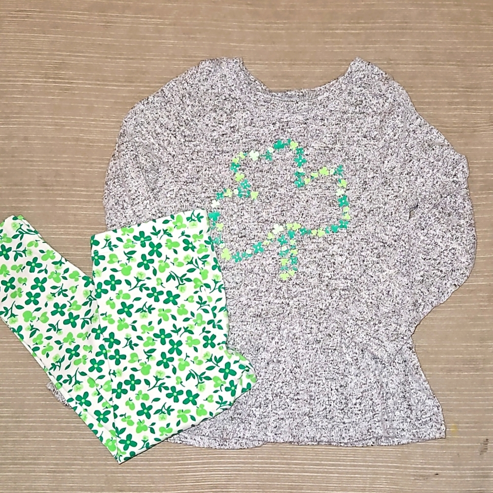 Cat & Jack Matching St. Patricks Day Outfit